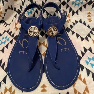 Blue Sandals for woman